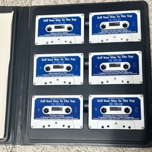 Zig Ziglar Sell Your Way to the Top Vintage Cassette Set Sales Training